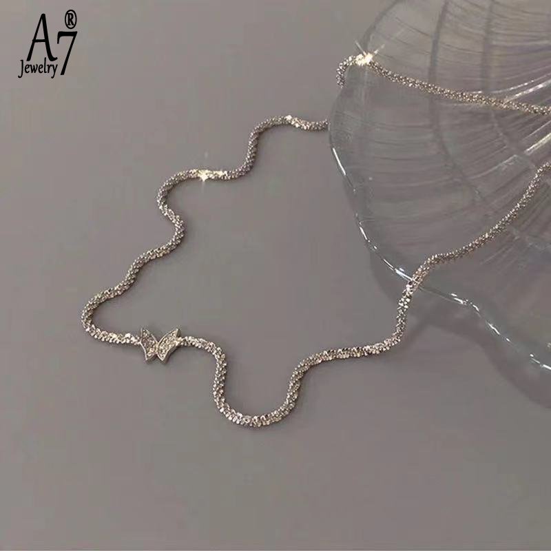 Vòng cổ Trang Trí Hình Bướm Và Bầu Trời Sao Phong Cách Hip Hop Thời Trang X1021