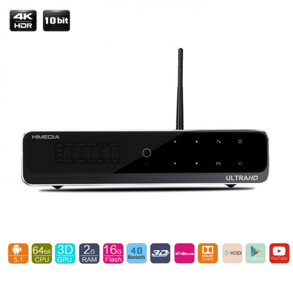 Đầu Android Tivi Box HiMedia Q10 Pro RAM 2GB -