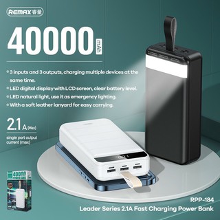 Sạc dự phòng Remax RPP-184 40000mAh