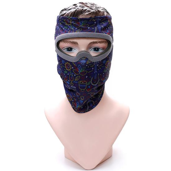 Khẩu trang + kính bảo hộ  màu xám khói chống tia UV, chống khói bụi - Goggle Mask