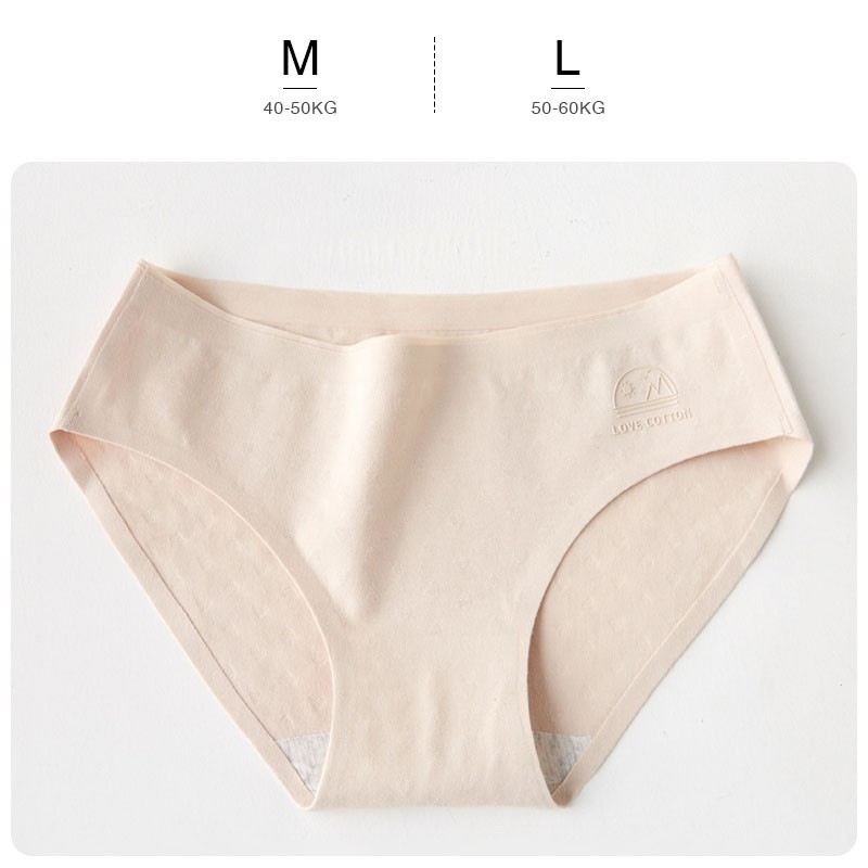 Quần lót nữ kháng khuẩn cotton cao cấp không đường may QL12 | BigBuy360 - bigbuy360.vn