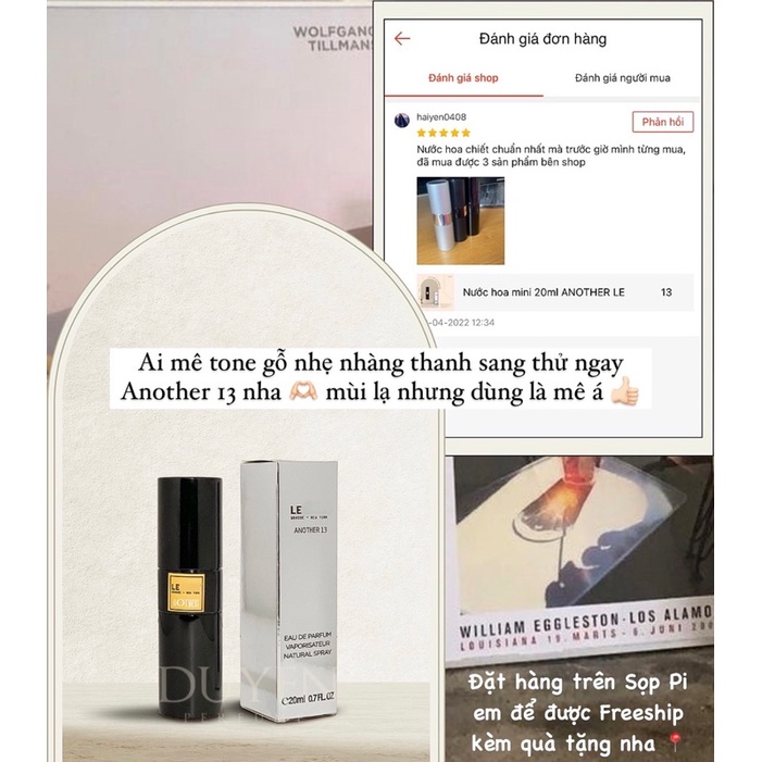 Nước hoa mini 20ml LE ANOTHER 13