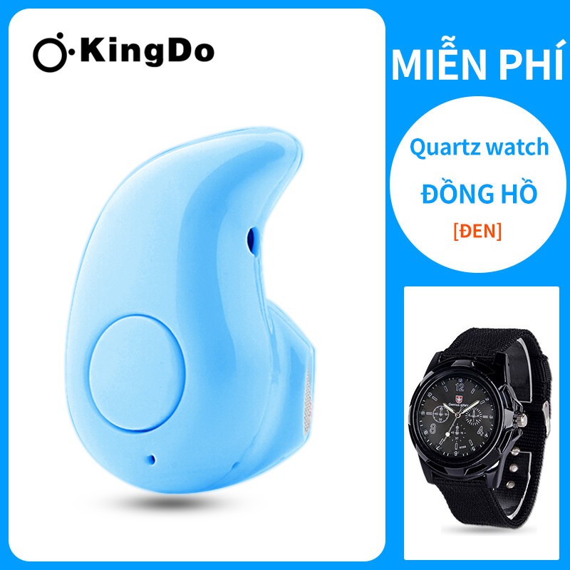 Tai nghe Bluetooth S530 V4.1 Ear-Pod Nhét tai Siêu Nhỏ Có Nghe Nhạc Với đồng hồ thạch anh miễn phí
