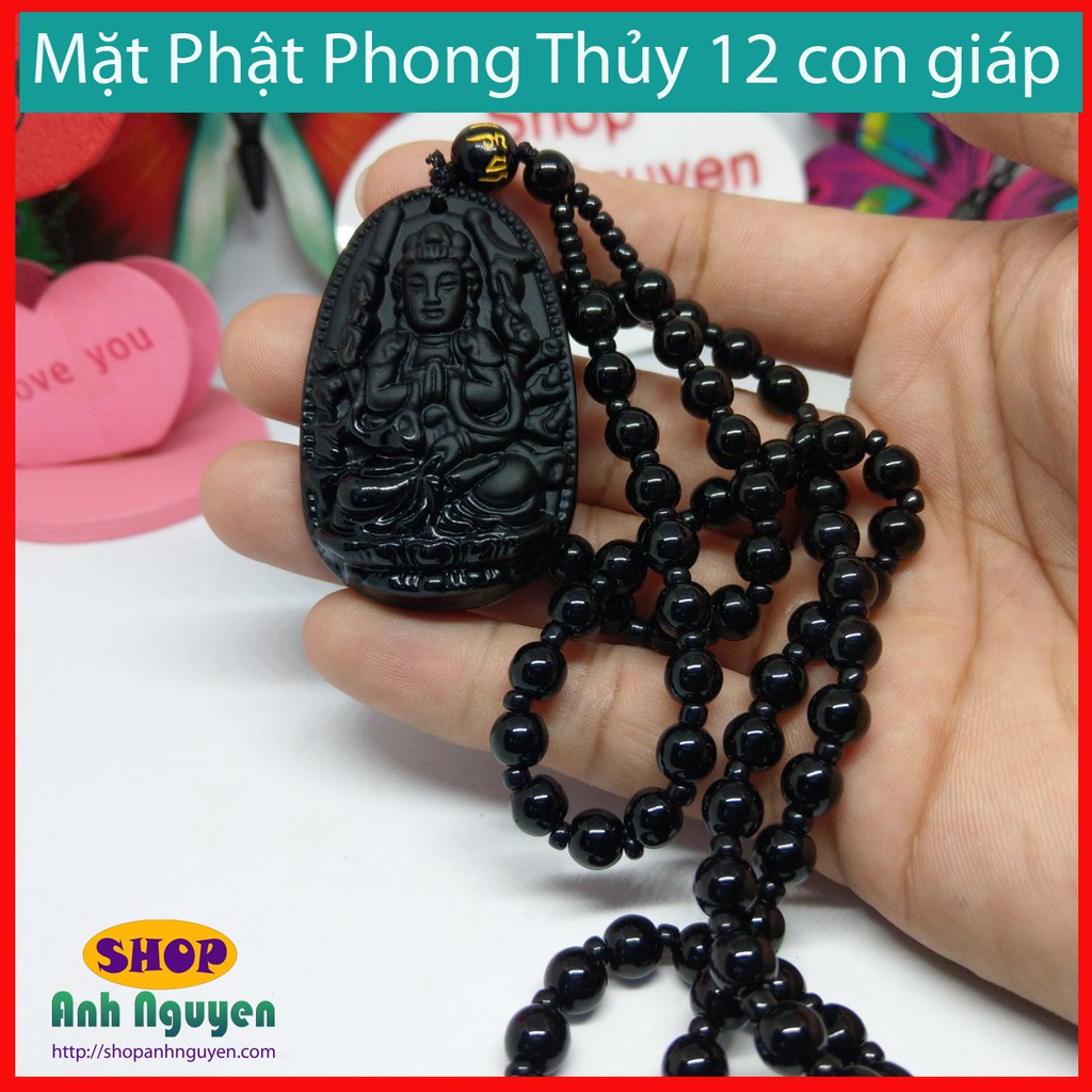 Dây đeo phong thủy Mặt Phật 12 con giáp