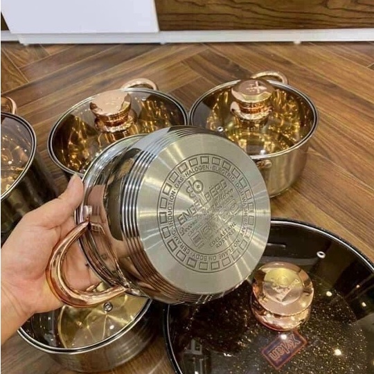 Bộ Nồi Đức 6 món 12 chi tiết ENGELBERG
