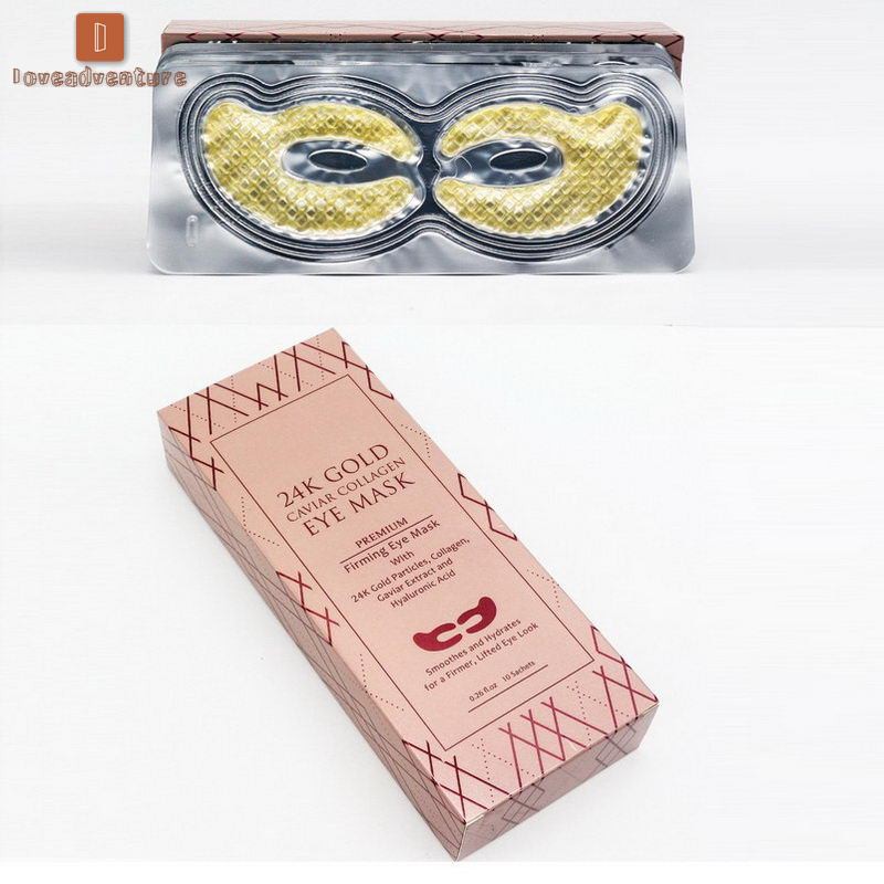 LV△ Golden Eye Mask Moisturizing Firming Skin Eyes Bag Black Circles Create Charming Eyes