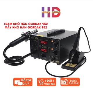 Máy khò hàn thiếc GORDAK 952 Trạm kho hàn thiếc 2 trong 1 GORDAK chính hãng thiết bị điện tử