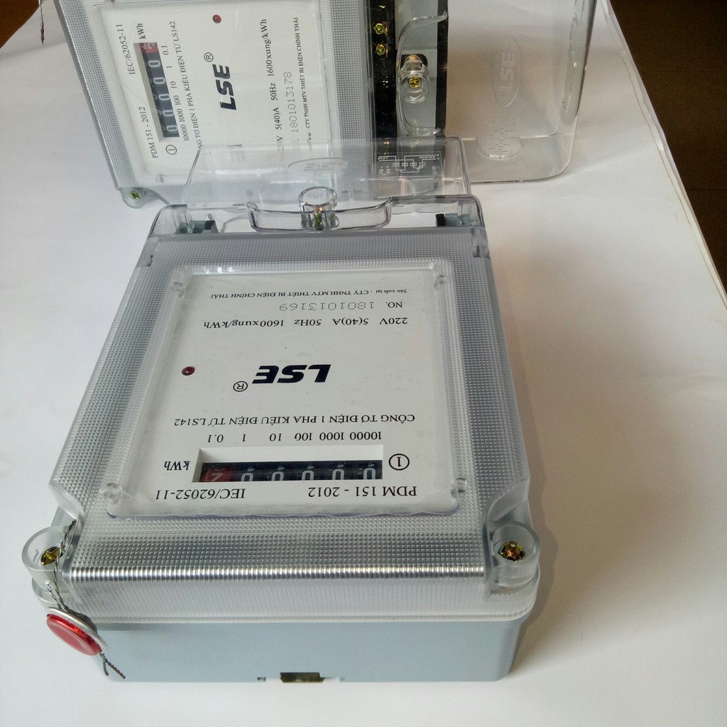 Công Tơ Điện  1 Pha 2 Dây Kiểu Điện Tử LS142 5A