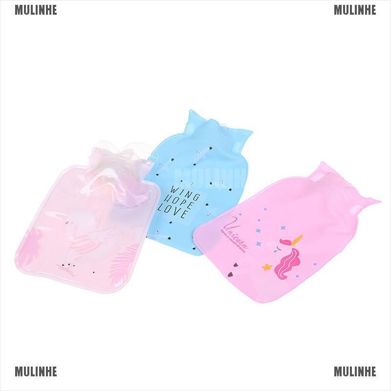 Túi Chườm Nóng Bằng PVC Mini In Họa Tiết Hoạt Hình Dễ Thương