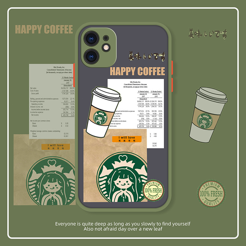 Ốp điện cho iphone coffee 6/6plus/6s/6s plus/6/7/7plus/8/8plus/x/xs/xs max/11/11 pro/11 promax/12pro/12promax/12mini/12