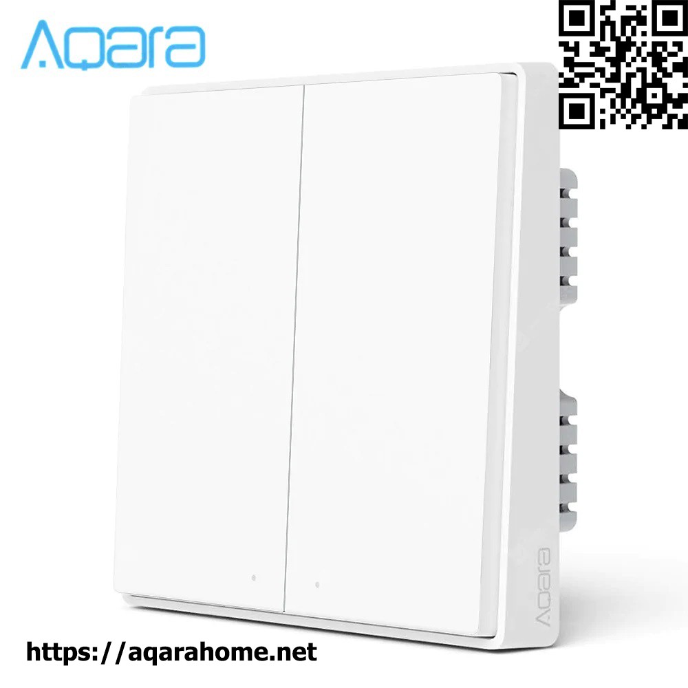 Công Tắc Thông Minh Aqara D1 Zigbee Bản Mới 2020 - Aqara Xiaomi D1 Âm Tường Hỗ Trợ Homekit Chính Hãng