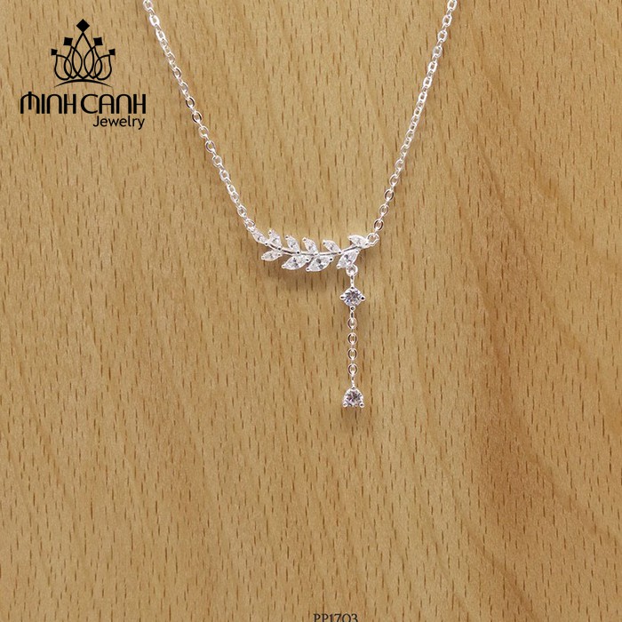 Dây Chuyền Bạc 925 Minh Canh Jewelry - Lá Liễu