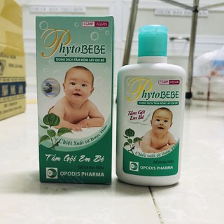 Sữa tắm gội rôm sẩy cho bé Phyto BEBE 100ml