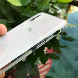 Ốp lưng iPhone X Silicon hiệu Oucase - (Trong suốt)