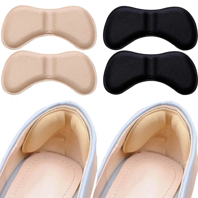 1 Cặp Miếng Dán Gót Chân Bằng Xốp Mềm Chống Trượt Giảm Đau Thoáng Khí Tự Dính Dành Cho Nữ