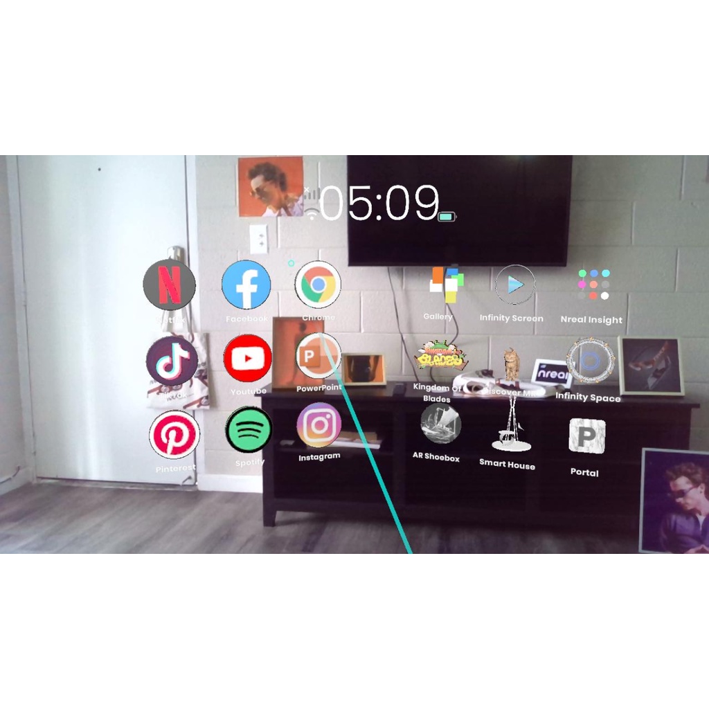 Kính AR thông minh Nreal Air màn hình 200 inch