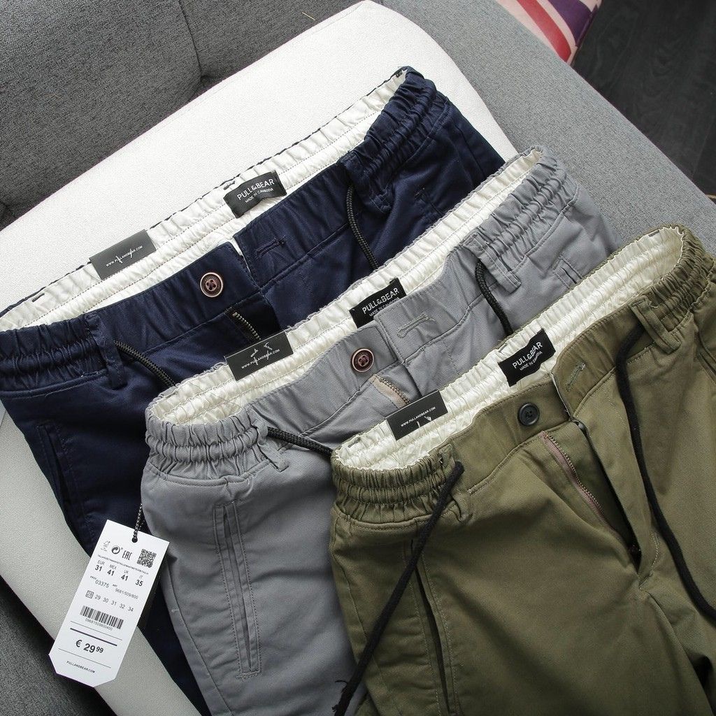 QUẦN JOGGER KAKI CO GIÃN - QUẦN KAKI NAM THỜI TRANG