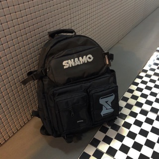 [Mã SKAMLTSM9 giảm 10% đơn 99K] Ba lô phản quang tặng kèm bóp viết tháo rời ( Snamo Backpack ).