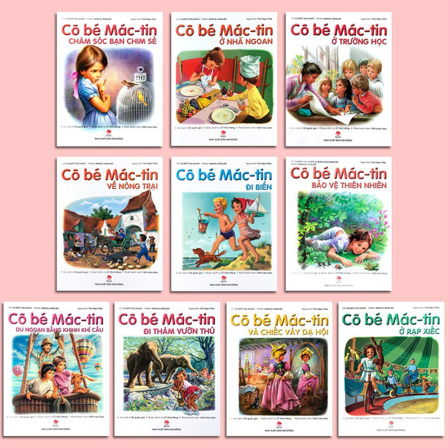 Sách Cô bé Mác-tin Phần 2 - Trọn bộ 10 cuốn