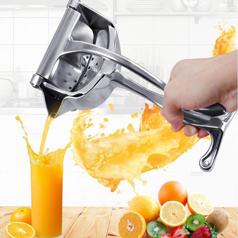 Máy ép chanh bằng tay chất liệu hợp kim nhôm dễ dàng mang theo phù hợp với nhà bếp gia đình
