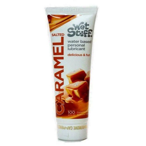 Gel bôi trơn Caramel nếm được có vị mặn dùng cho quan hệ miệng