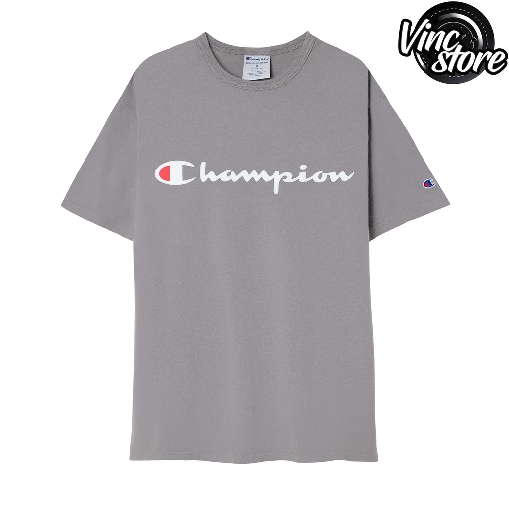 Áo thun Champion Dyed Printed Logo unisex chính hãng