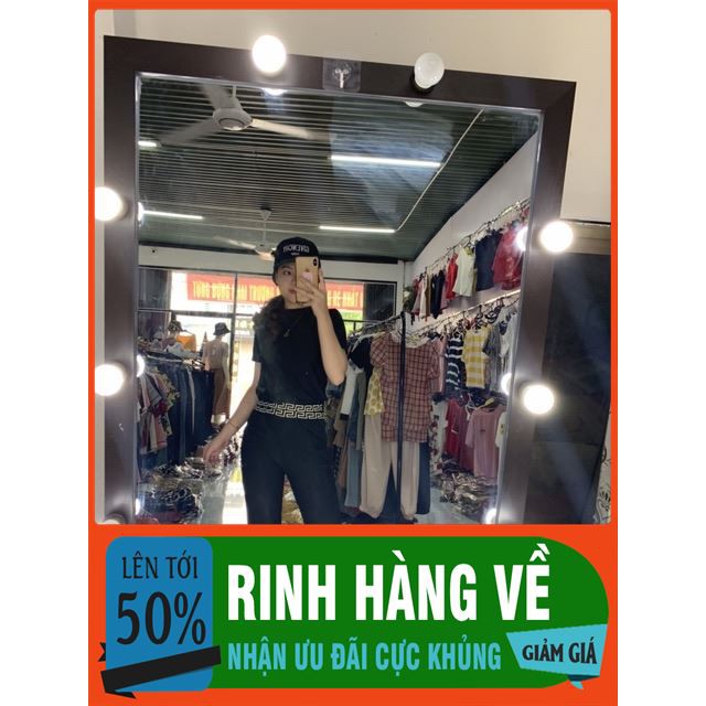 [ Sale 50% ] Bộ crotop đen viền(kèm video) thời trang công sở