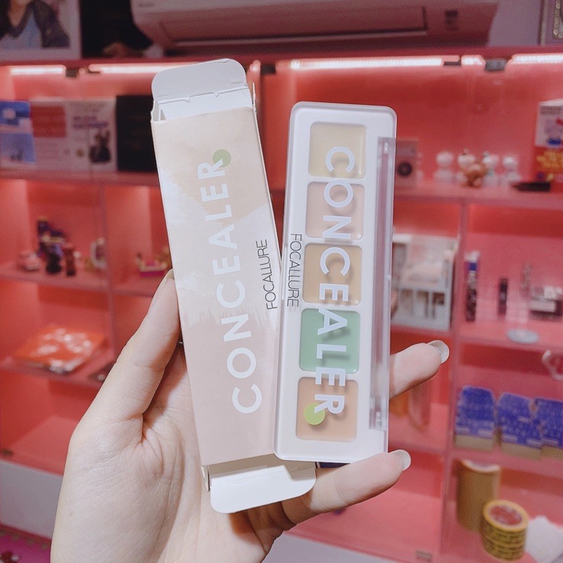 Kem Che Khuyết Điểm Focallure Độ Che Phủ Cao/ Chống Thấm Nước/ Giữ Màu Lâu Trôi 4.3g