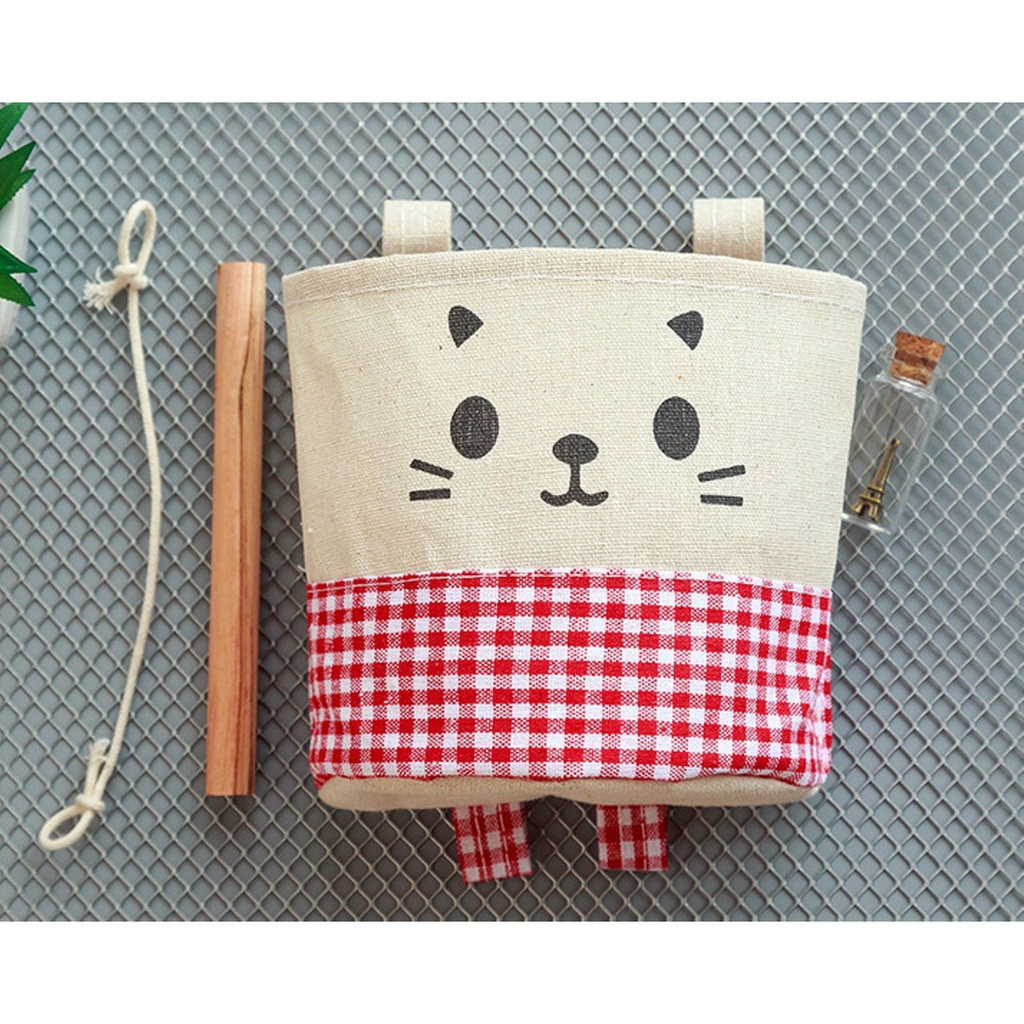 Túi Treo Tường Đa Năng Hình Mèo Ngộ Ngĩnh