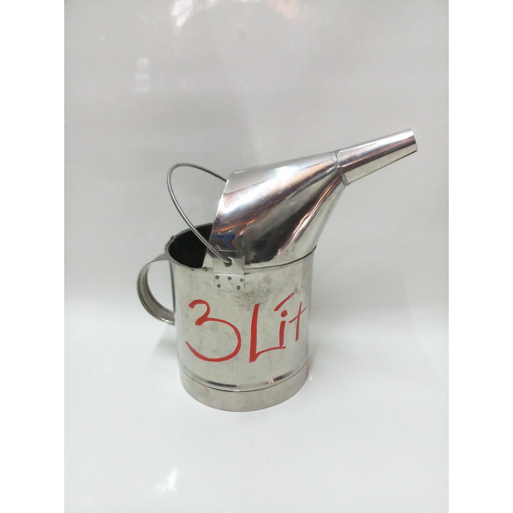 CA (CỐNG) 3 LÍT ĐONG DẦU INOX 304 CAO CẤP.