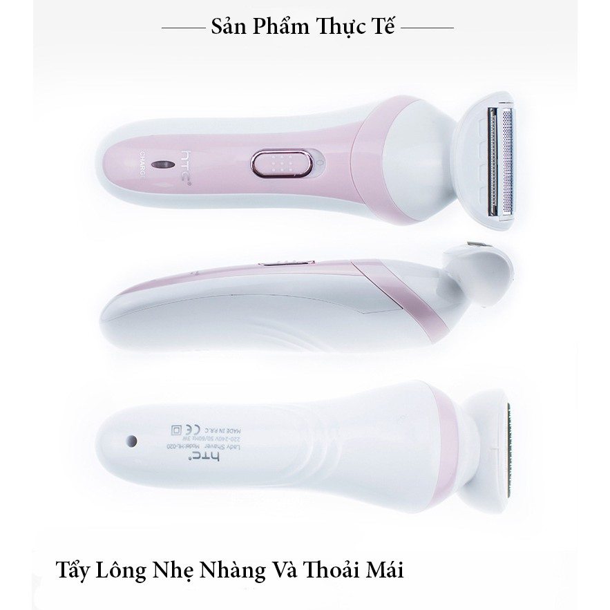 Máy Cạo Lông Vùng Kín Nách Tay Chân, Đầu Cắt Tích Hợp 3in1 Tỉa Và Cạo Đồng Thời - Hàng Chính Hãng