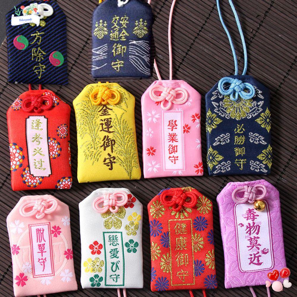 ☆Yola☆ Túi Thơm May Mắn Thêu Họa Tiết Phong Cách Nhật Bản