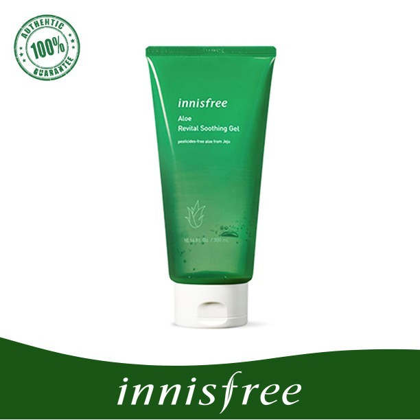 Gel Lô Hội Dưỡng Ẩm Làm Mềm Và Mịn Da Innisfree Aloe Revital Soothing Gel 300ml