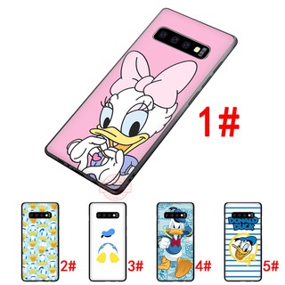 Ốp điện thoại mềm in hình vịt Donald/Daisy cho Samsung Galaxy S7 Edge S8 S9 S10 Plus Note 8 9