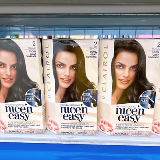 Thuốc nhuộm tóc màu nâu, đen Clairol Nice’n Fasy