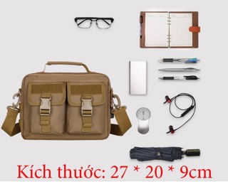 Túi đeo chéo thời trang đa năng kiểu dáng đẹp vài cao cấp 6036