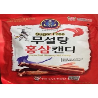 Kẹo hồng sâm không đường 365 hàn quốc 500gr