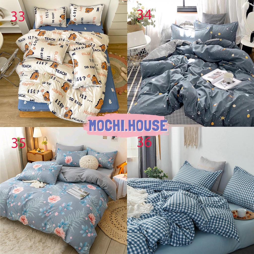[DÀNH CHO NỆM CAO] SET CHĂN GA GỐI POLY COTTON NHIỀU MẪU MỚI NHẤT, GA GIƯỜNG ĐẸP | BigBuy360 - bigbuy360.vn