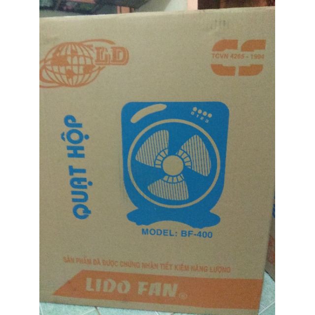 QUẠT HỘP TẢN GIÓ LIDO FAN MODEL: BF- 400 SIZE LỚN NHẤT(BẢO HÀNH 12 THÁNG) | BigBuy360 - bigbuy360.vn