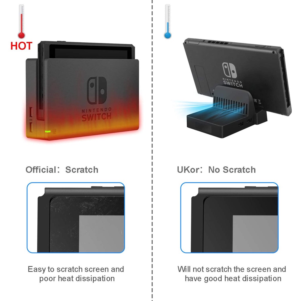 Đế dock sạc chuyển đổi video HDMI cho nintendo switch - Mini Portable Dock PG-NS1030