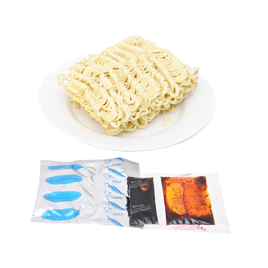 Combo 10 gói mì xào khô Indomie Goreng Rasa Iga Penyet vị sườn 80gr