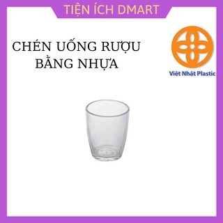 ⚡ GIÁ SẬP SÀN ⚡ 1 chén uống rượu bằng nhựa trong suốt không mùi , tránh rơi vỡ