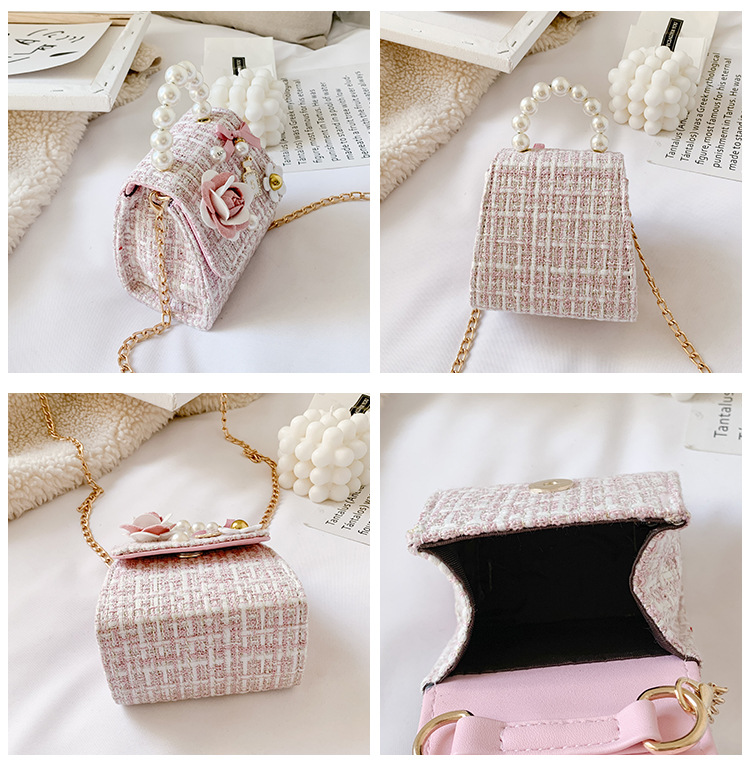 JASMIN NOIR Túi xách da thiết kế thời trang cho trẻ em
