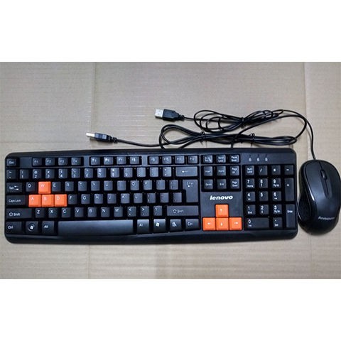 Bộ chuột bàn phím Lenovo Máy tính để xách tay có dây USB đơn Home Office | BigBuy360 - bigbuy360.vn
