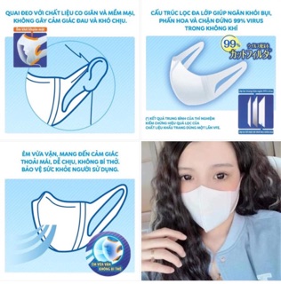 Khẩu trang vải poly 2 da chống bụi