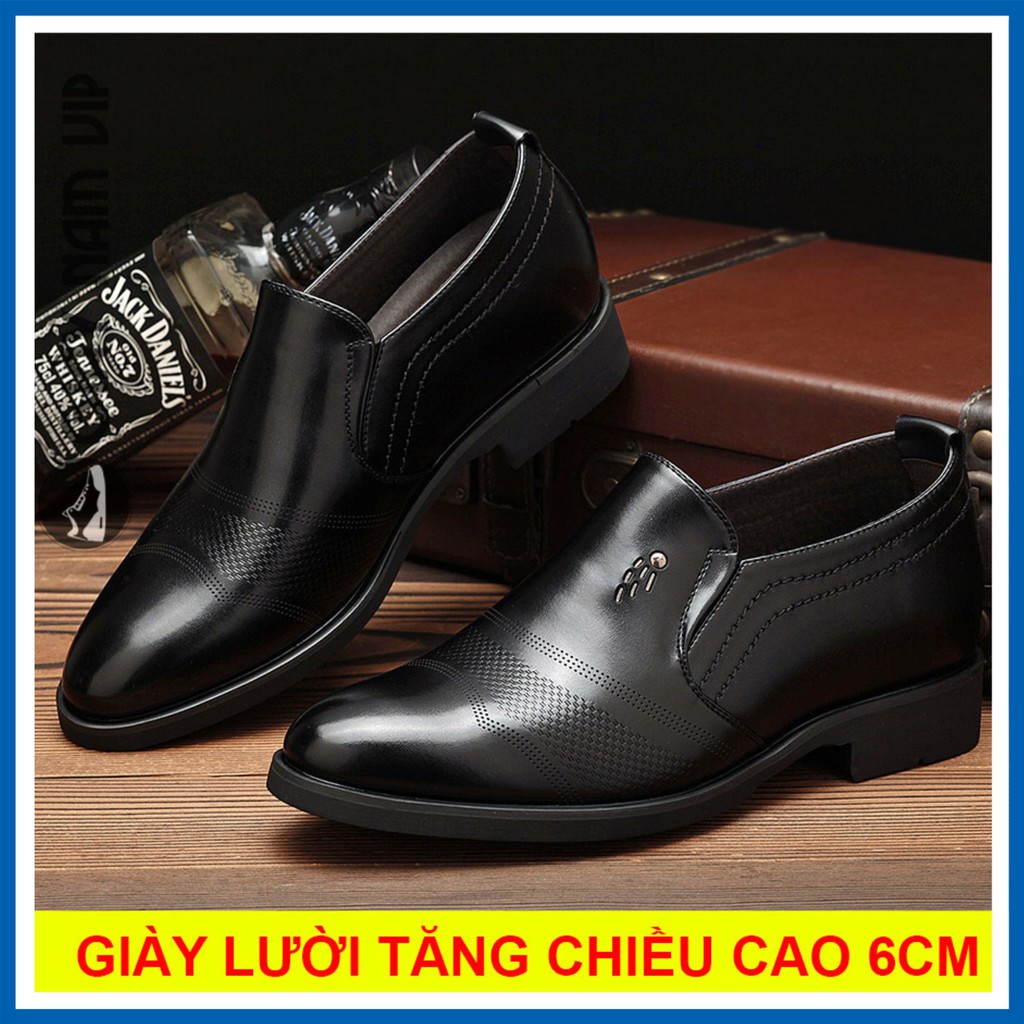 Giày Lười Nam Đẹp Giá Rẻ Công Sở Cao Cấp GIAYNAMVIP Giày Lười Nam Giày Lười Da Sành Điệu GD45