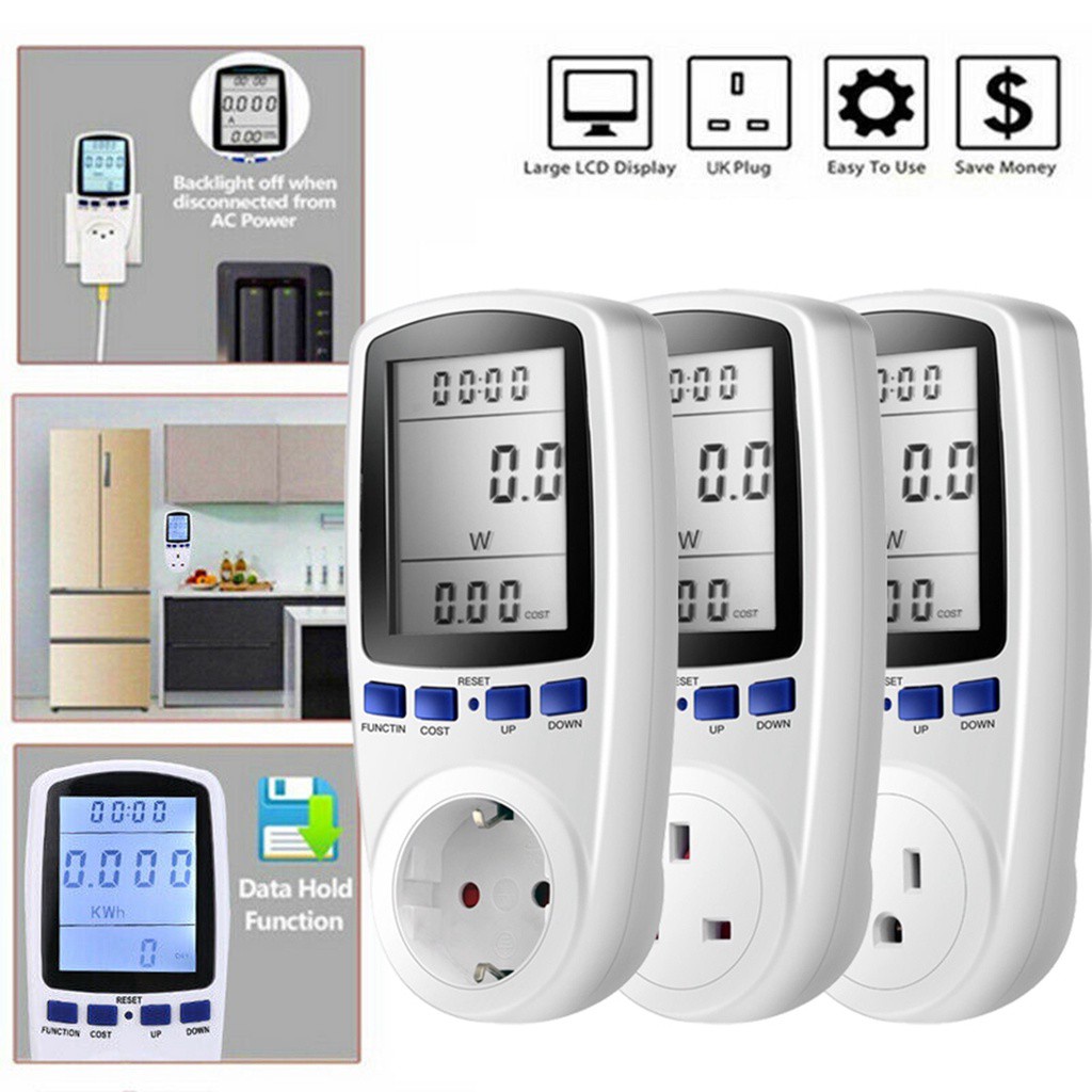 Đồng Hồ Đo Điện Áp Tiết Kiệm Năng Lượng Tiện Dụng Cho Gia Đình
