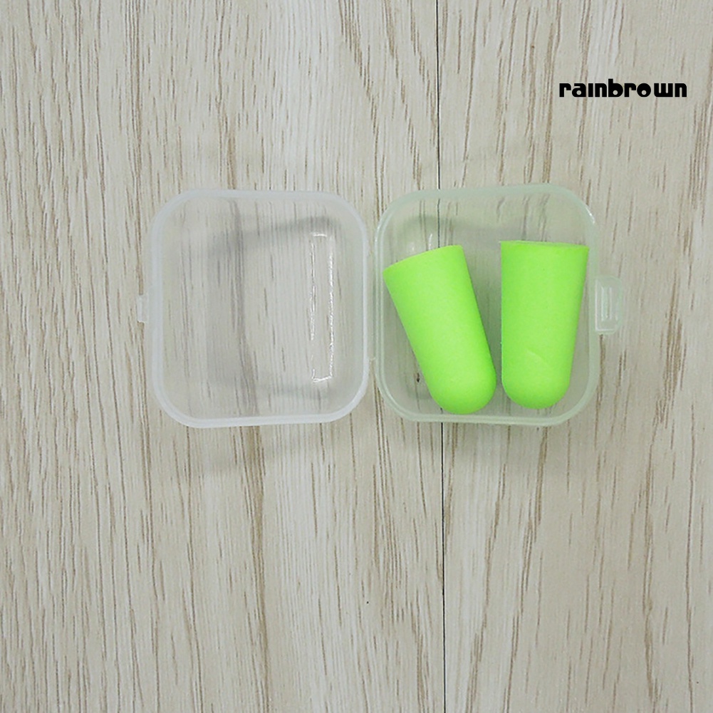 Mềm Nút Bịt Tai Chống Ồn Tiện Dụng Khi Đi Du Lịch