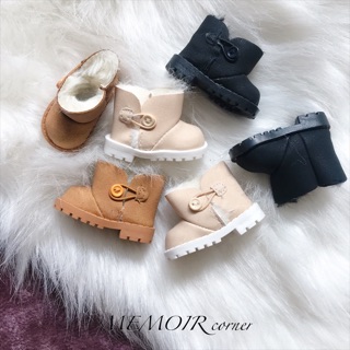 Boot da lộn 5cm cho Doll