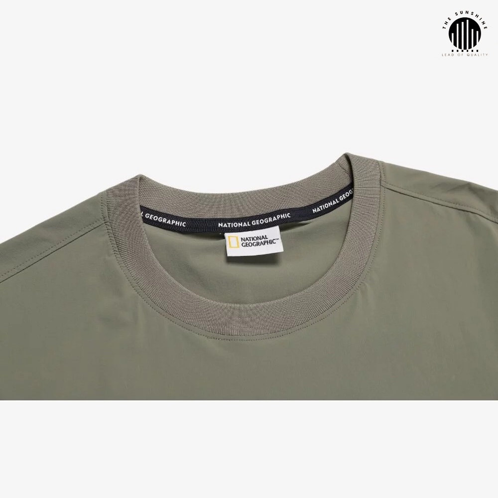 Áo Thun National Geographic Adelie Woven Basic Small Logo Short Sleeve T-shirt